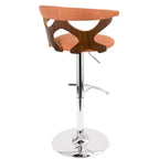 Set di 2 sgabelli da bar regolabili Gardenia Mid-Century Modern - LumiSource