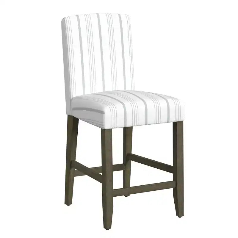 Tabouret de bar 24" à dossier courbé - HomePop