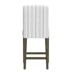 Tabouret de bar 24" à dossier courbé - HomePop