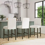 Tabouret de bar 24" à dossier courbé - HomePop