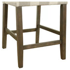 Tabouret de bar 24" à dossier courbé - HomePop