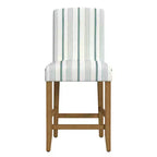 Tabouret de bar 24" à dossier courbé - HomePop