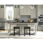 Sgabello da bar altezza bancone Carolina Living 24 Cadmus