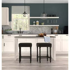 Sgabello da bar altezza bancone Carolina Living 24 Cadmus