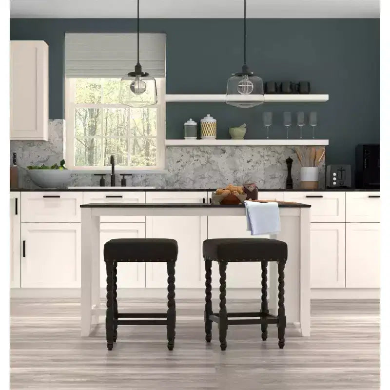 Sgabello da bar altezza bancone Carolina Living 24 Cadmus