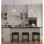 Sgabello da bar altezza bancone Carolina Living 24 Cadmus