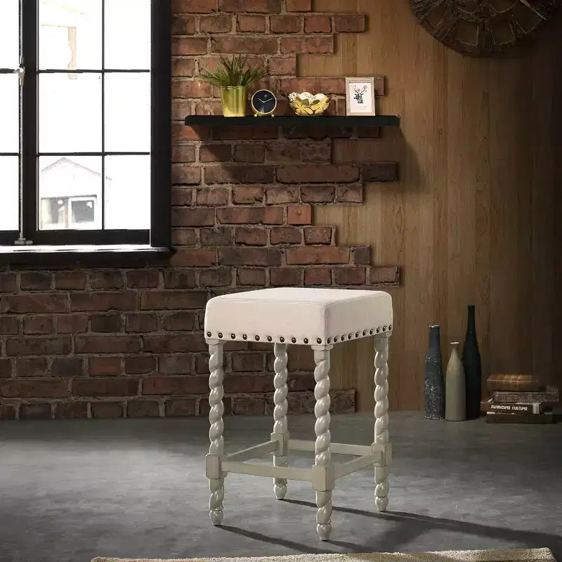 Sgabello da bar altezza bancone Carolina Living 24 Cadmus