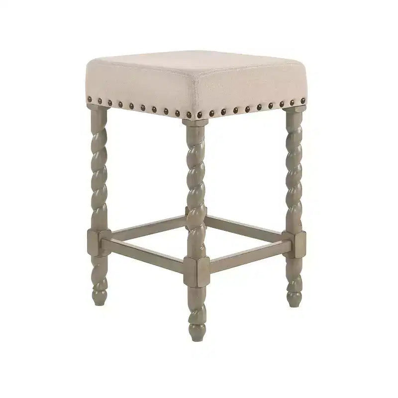 Sgabello da bar altezza bancone Carolina Living 24 Cadmus
