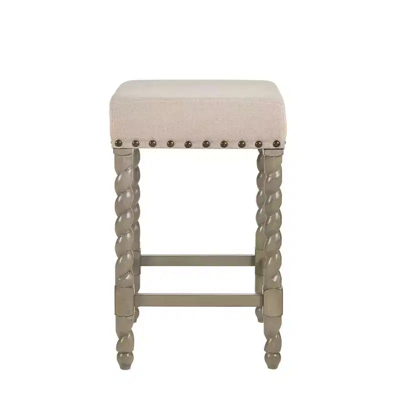 Sgabello da bar altezza bancone Carolina Living 24 Cadmus