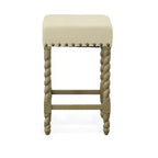 Sgabello da bar altezza bancone Carolina Living 24 Cadmus