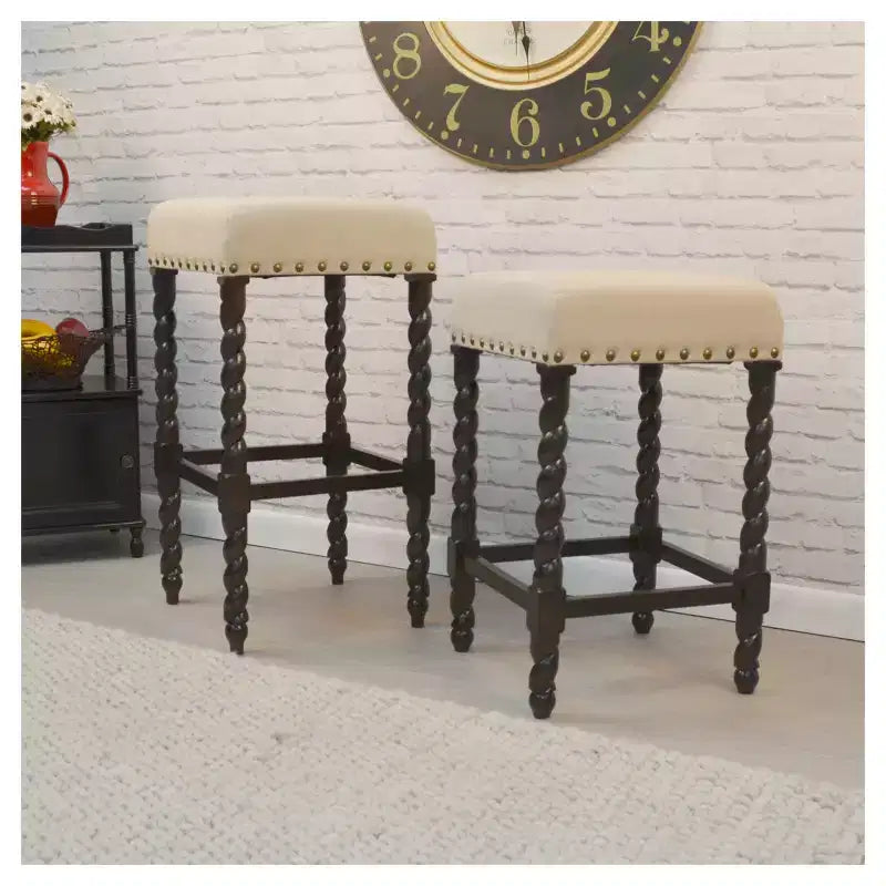 Sgabello da bar altezza bancone Carolina Living 24 Cadmus
