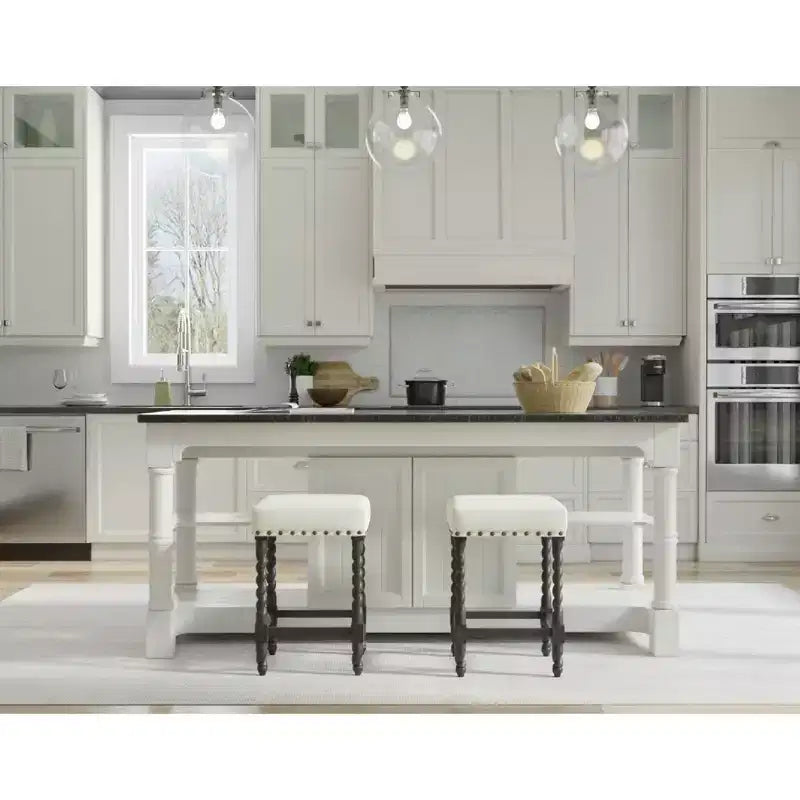 Sgabello da bar altezza bancone Carolina Living 24 Cadmus