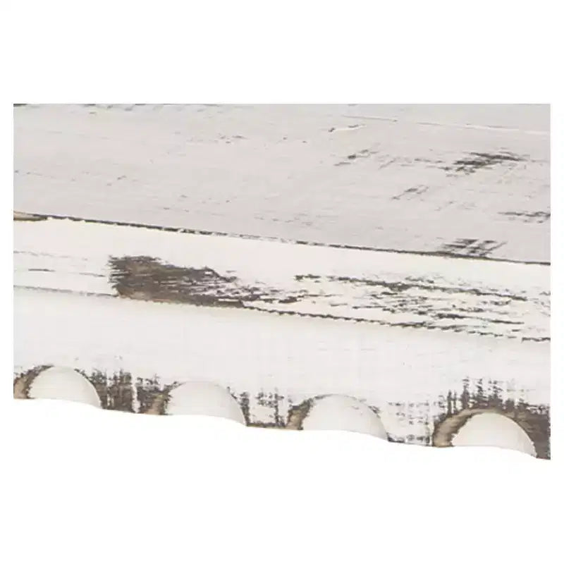 Tavolino da salotto in legno con 2 ripiani Alaterre Furniture, finitura anticata Country Cottage