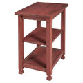 Country Cottage 2 Shelf Wood End Table Antique Finish - Alaterre Furniture