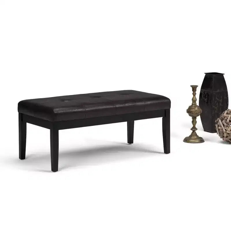 Panca Pouf Tufted Abbey 43 - Wyndenhall
