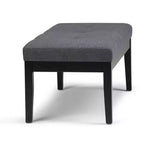 Panca Pouf Tufted Abbey 43 - Wyndenhall