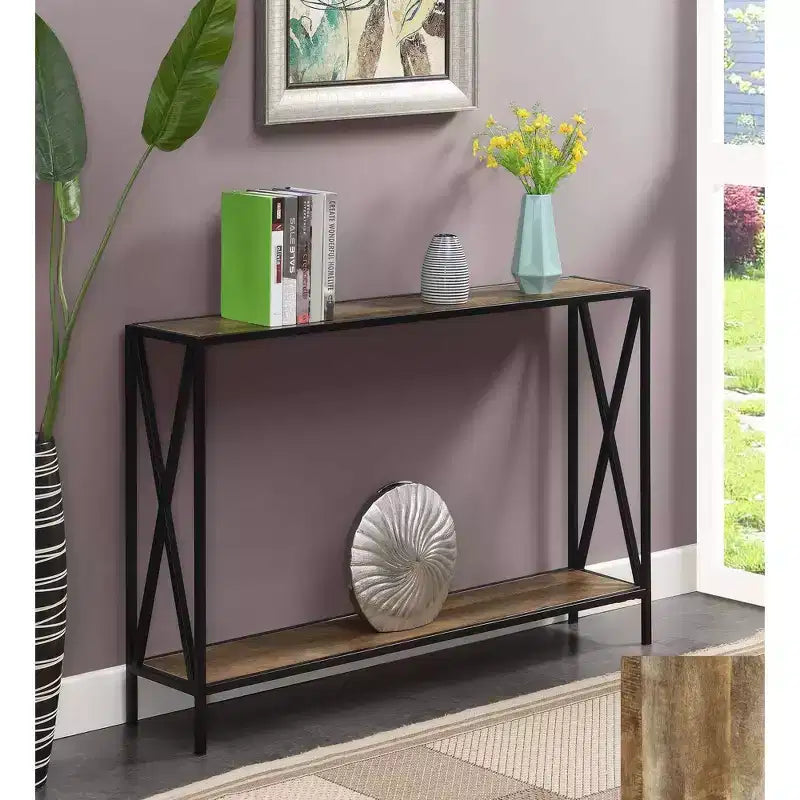 Tavolo Consolle Tucson con Ripiano - Breighton Home