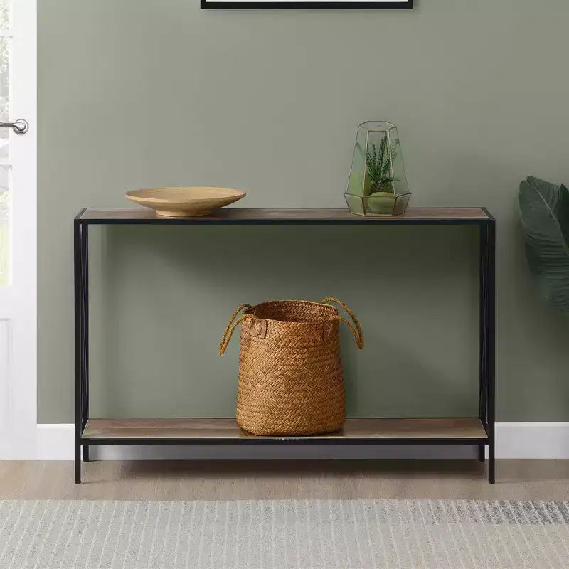 Tavolo Consolle Tucson con Ripiano - Breighton Home