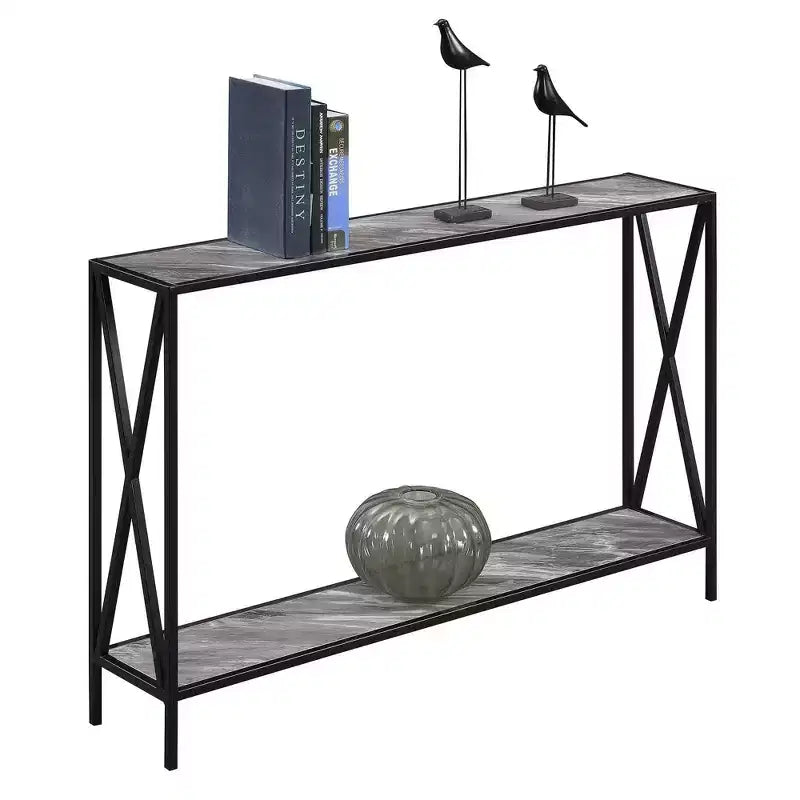 Tavolo Consolle Tucson con Ripiano - Breighton Home