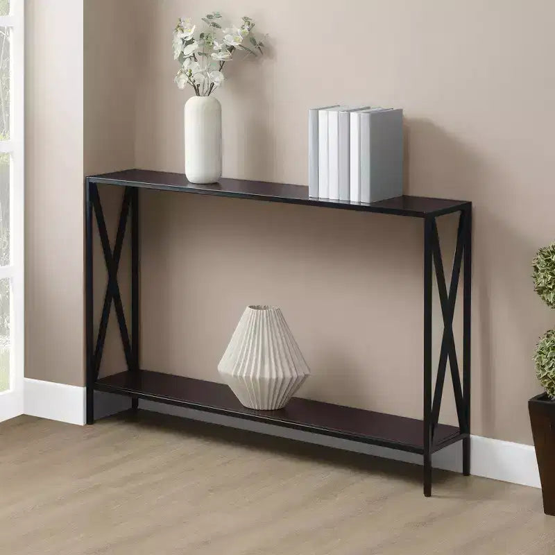 Tavolo Consolle Tucson con Ripiano - Breighton Home