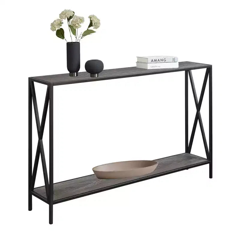 Tavolo Consolle Tucson con Ripiano - Breighton Home
