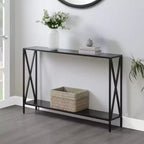 Tavolo Consolle Tucson con Ripiano - Breighton Home