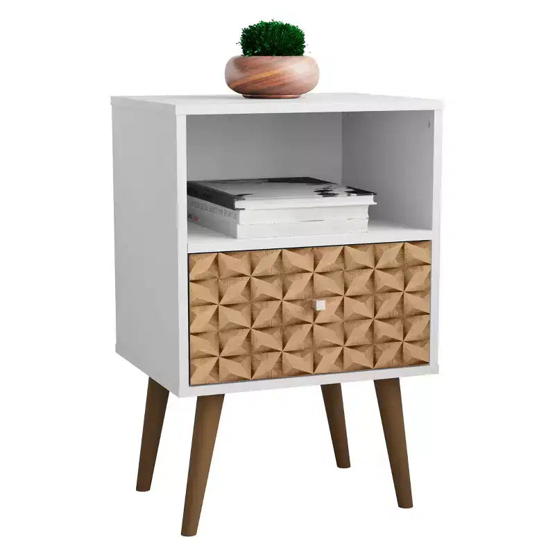 Comodino Liberty 1.0 Mid Century Modern - Manhattan Comfort