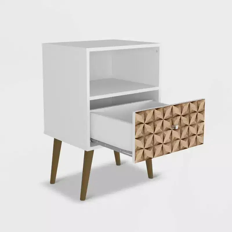 Comodino Liberty 1.0 Mid Century Modern - Manhattan Comfort