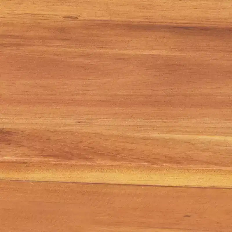 Merrick Lane Ensemble de Bistro Pliant Trois Pièces en Bois d'Acacia Massif avec Table Ronde Légère et Deux Chaises, Naturel