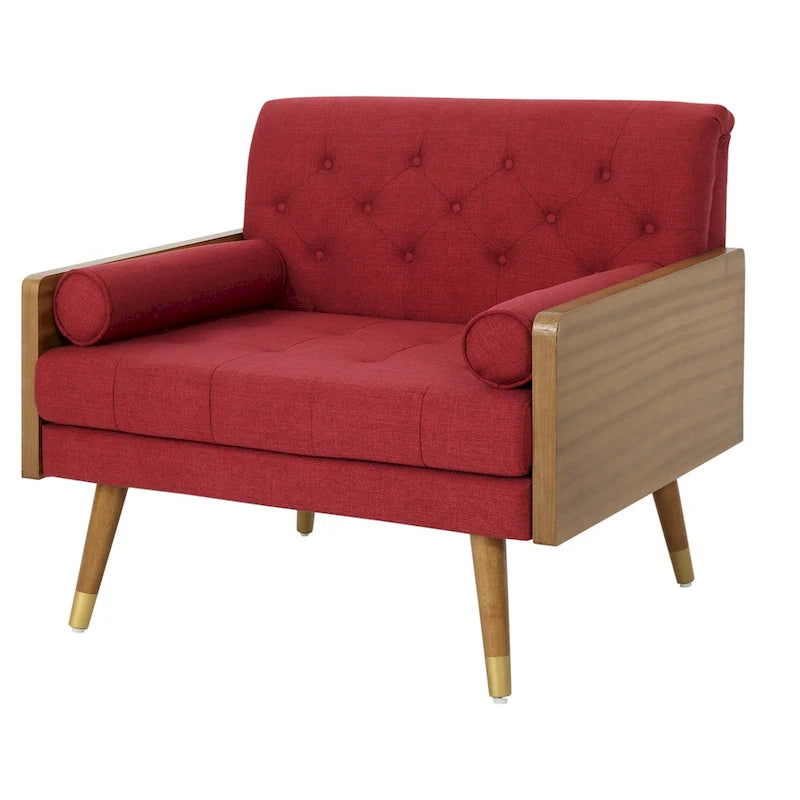 Christopher Knight Home Fauteuil Club Moderne du Milieu du Siècle Frankie