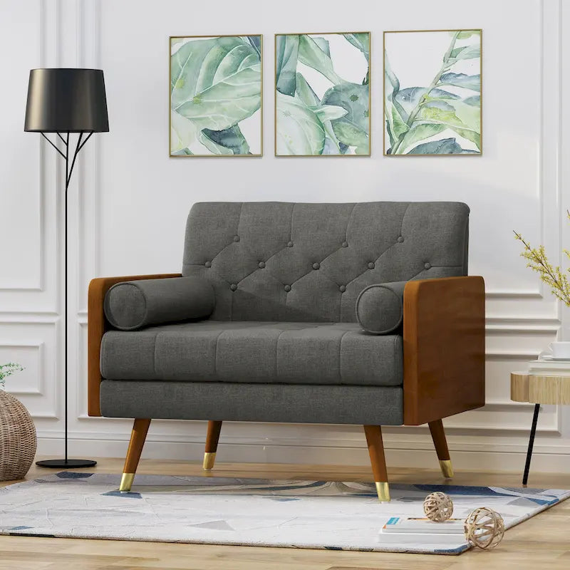 Christopher Knight Home Fauteuil Club Moderne du Milieu du Siècle Frankie