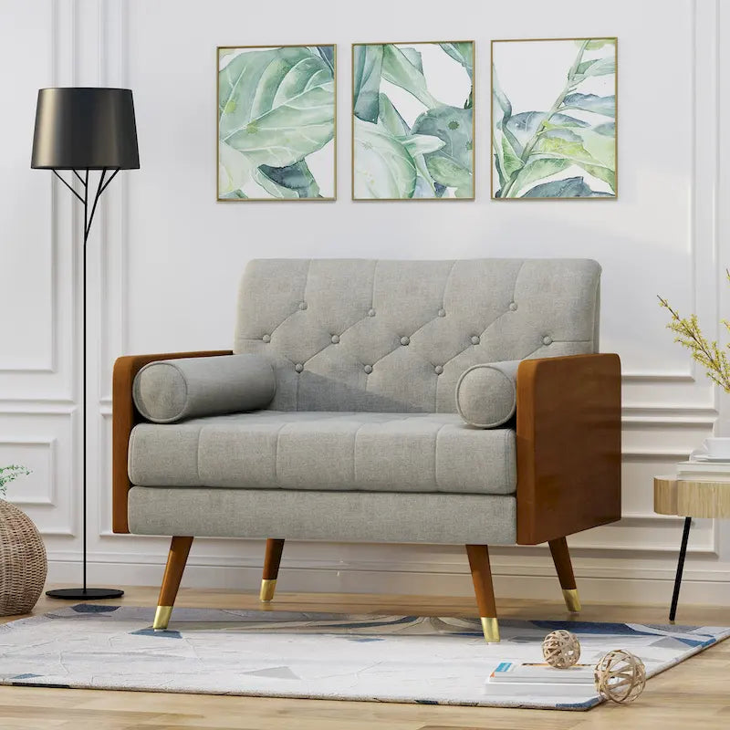 Christopher Knight Home Fauteuil Club Moderne du Milieu du Siècle Frankie