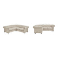 Canapé d'angle Chesterfield 5 places Gdansk