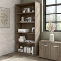 Libreria a 5 ripiani Hybrid Tall di Bush Business Furniture