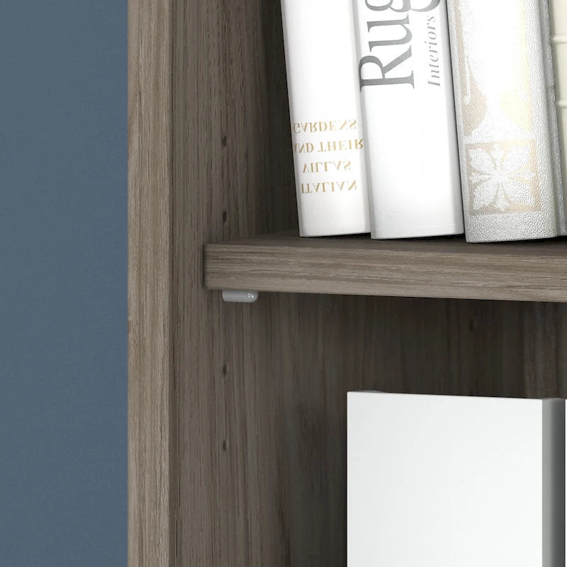 Libreria a 5 ripiani Hybrid Tall di Bush Business Furniture