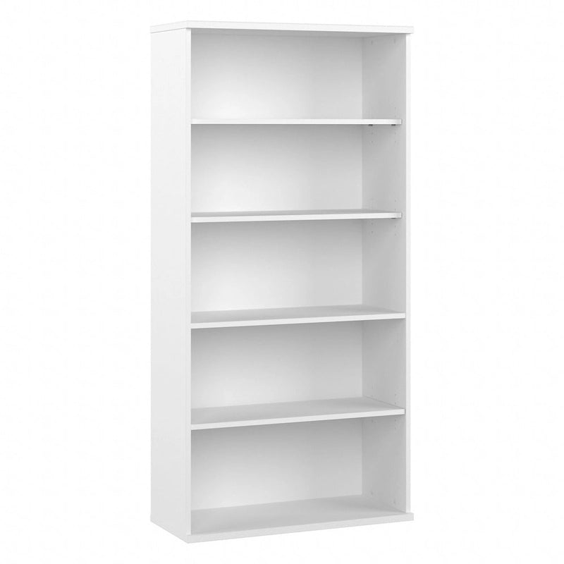 Libreria a 5 ripiani Hybrid Tall di Bush Business Furniture