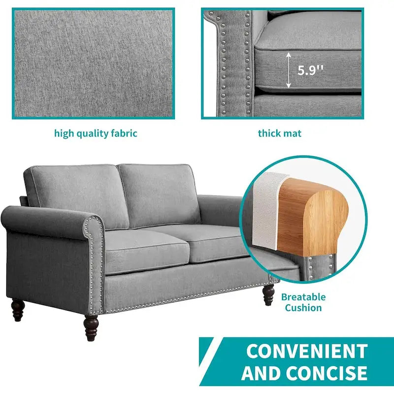 Divano moderno Mixoy, Divanetto