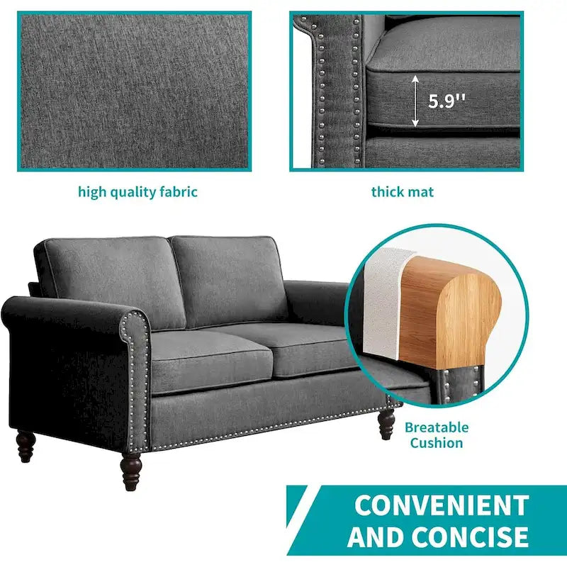 Divano moderno Mixoy, Divanetto