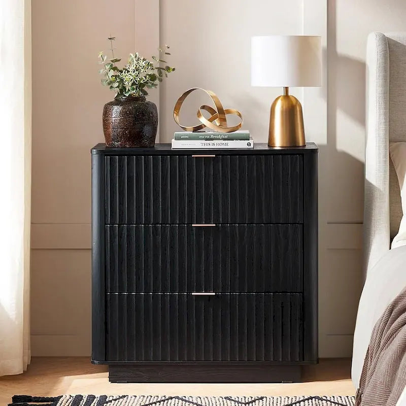 Mopio Brooklyn Cassettiera a 3 cassetti