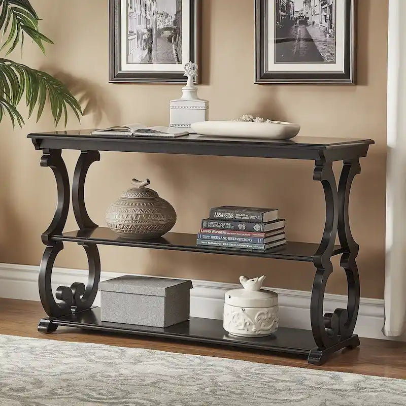 Mobile TV Scroll in Legno Lorraine con Tavolo Divano di iNSPIRE Q Classic