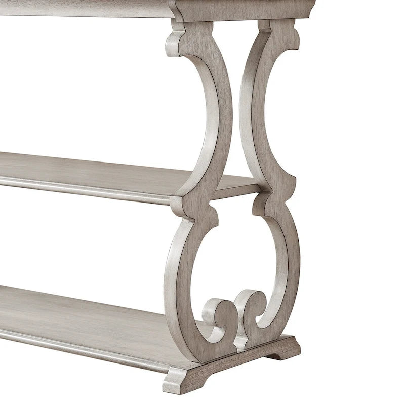 Mobile TV Scroll in Legno Lorraine con Tavolo Divano di iNSPIRE Q Classic
