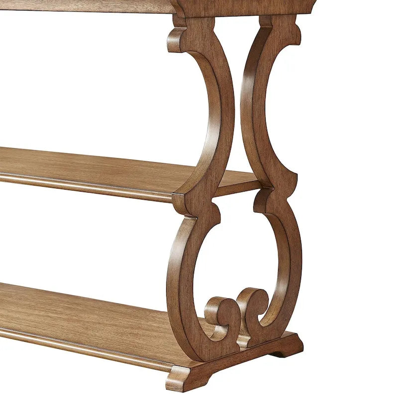 Mobile TV Scroll in Legno Lorraine con Tavolo Divano di iNSPIRE Q Classic