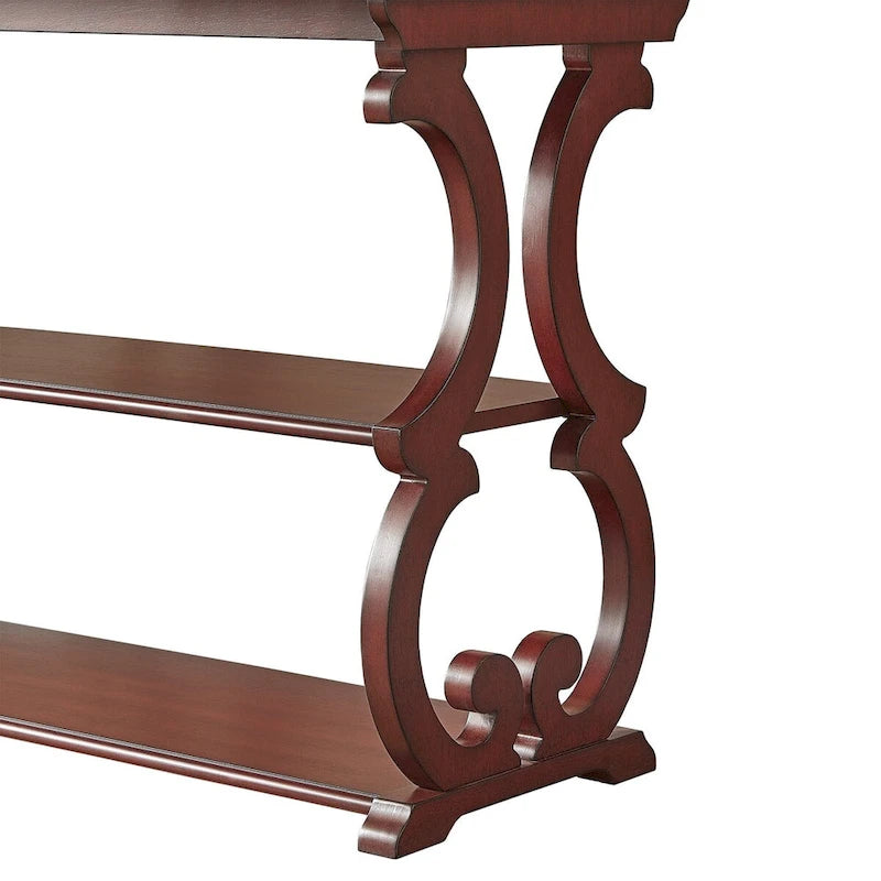 Mobile TV Scroll in Legno Lorraine con Tavolo Divano di iNSPIRE Q Classic